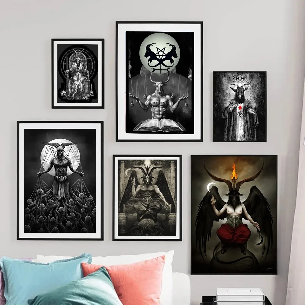 Photography Night - Koyu Academia Sanat Baphomet Koyun Başlı