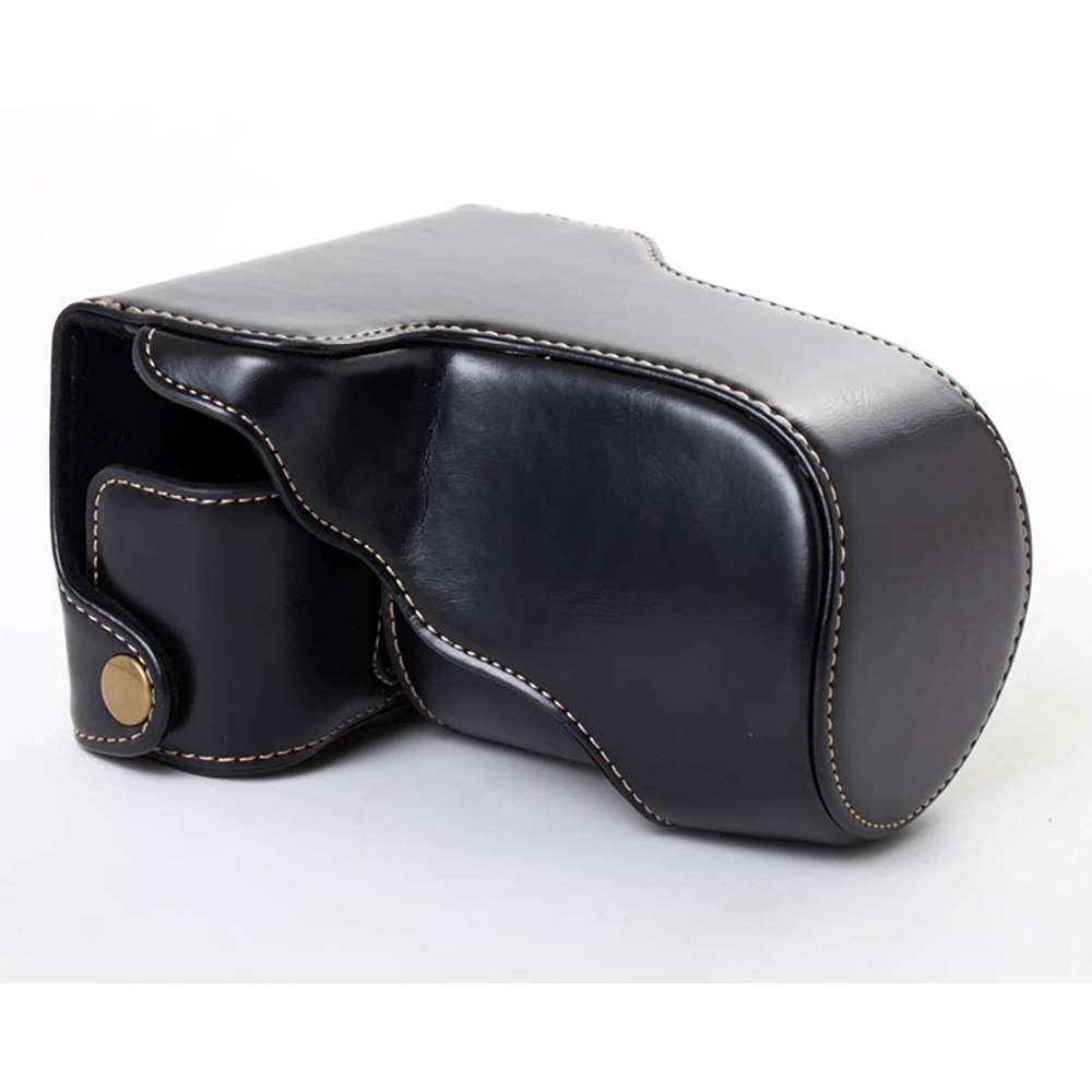 Lens Case Pouch - PU Deri Kamera Çantası Kılıf Lens