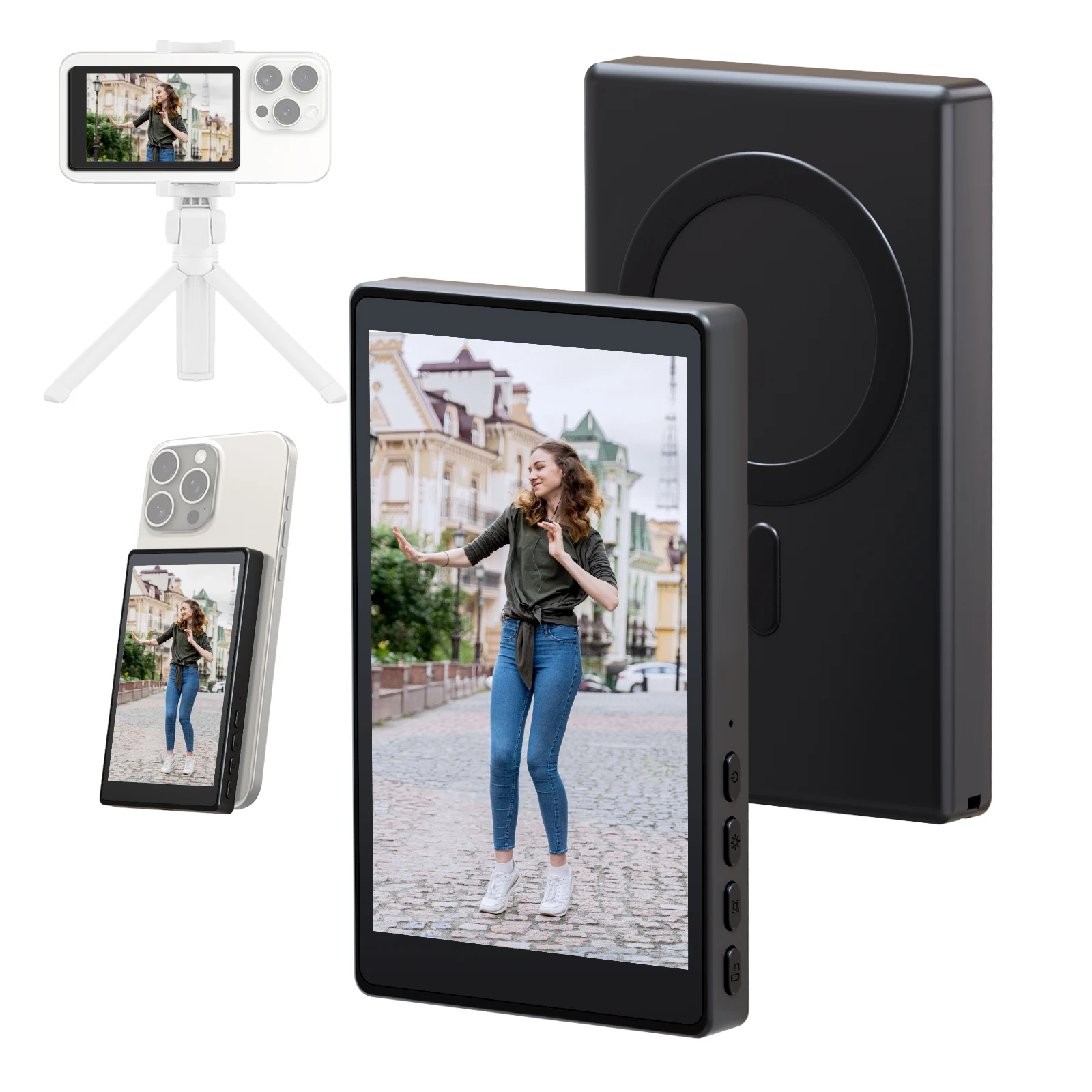 Photography Outdoor - Kablosuz Monitör Arka Kamera Ekranı Akıllı