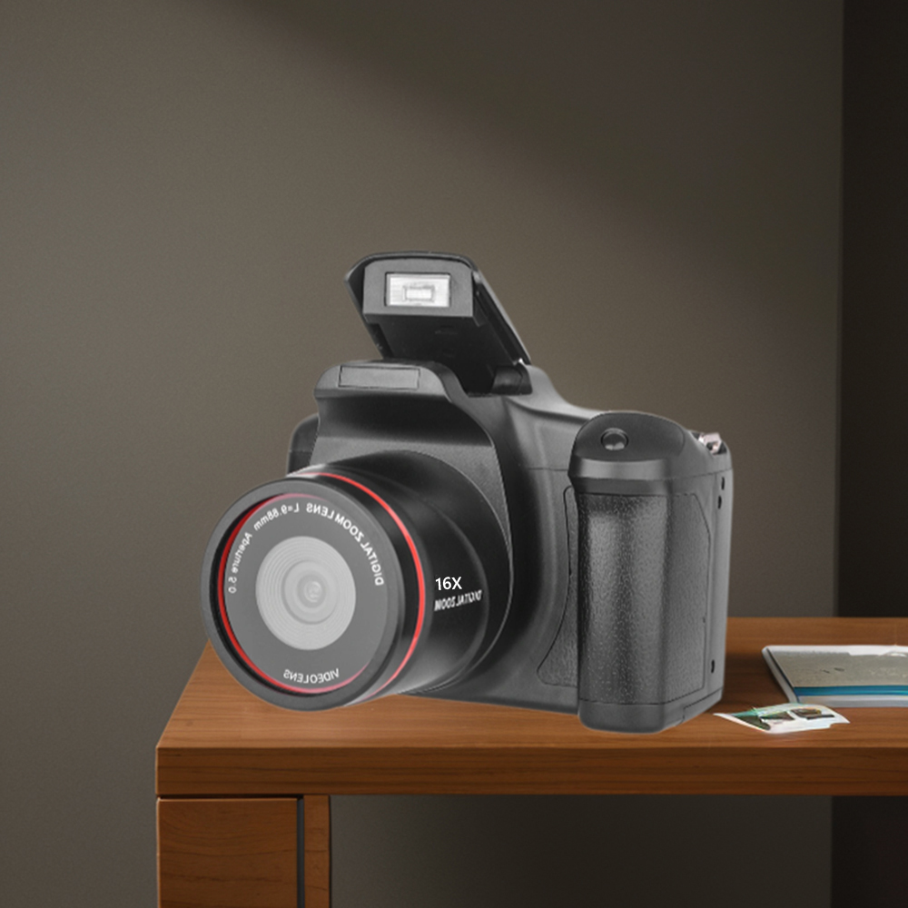 Photography Word - 1080P 16MP Kamera, 2.4 İnç LCD