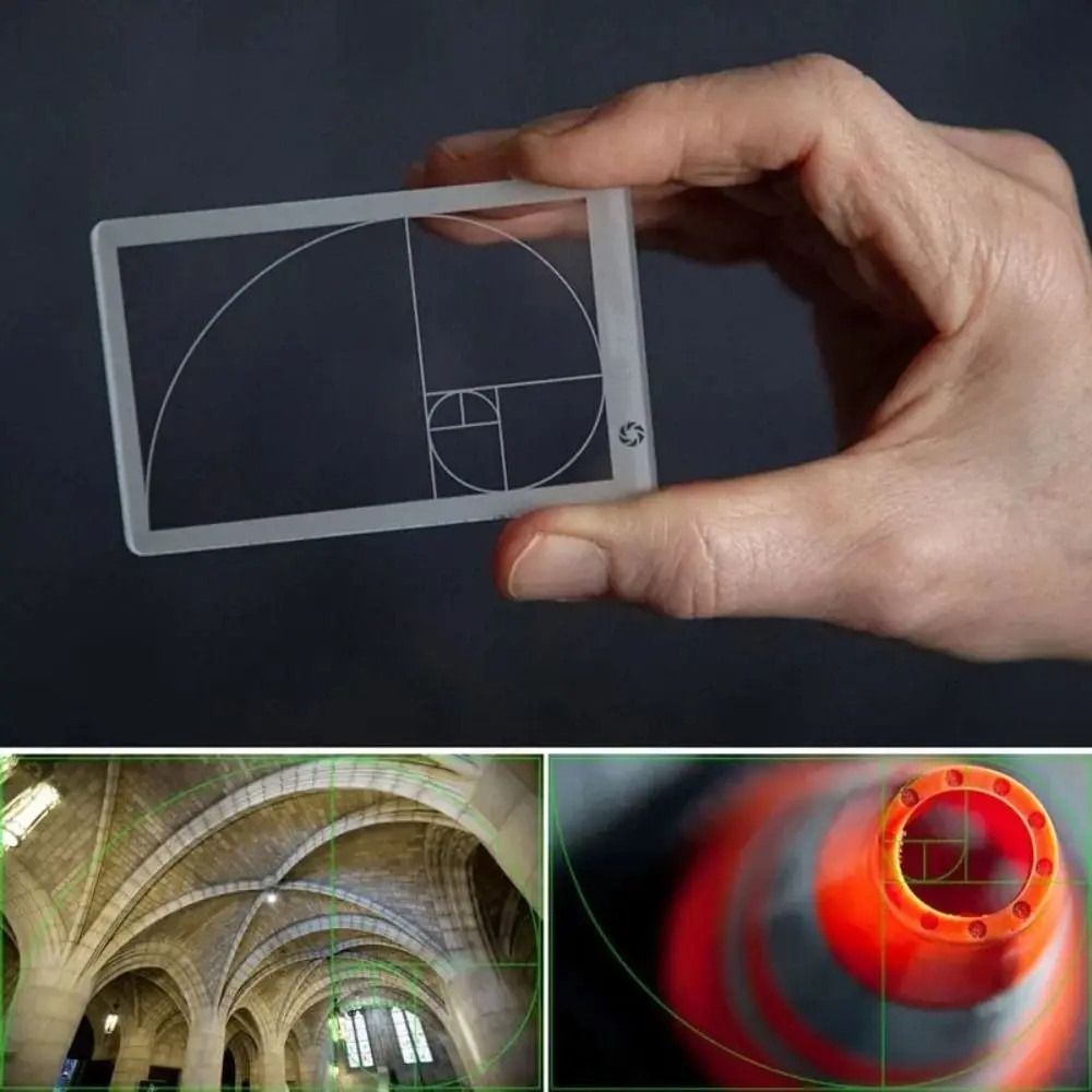 Photography Golden Ratio - Vizör cetvel altın oranı cetvel temizle