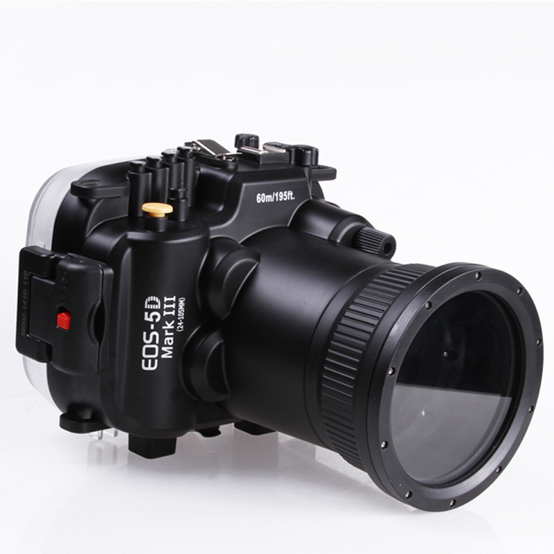 Lens Case Pouch - 60mm 195ft Su Geçirmez Sualtı Dalış