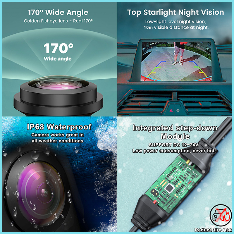 170 Derece AHD 1080P CVBS Araç - Photography Xv incelemesi ve fiyatı