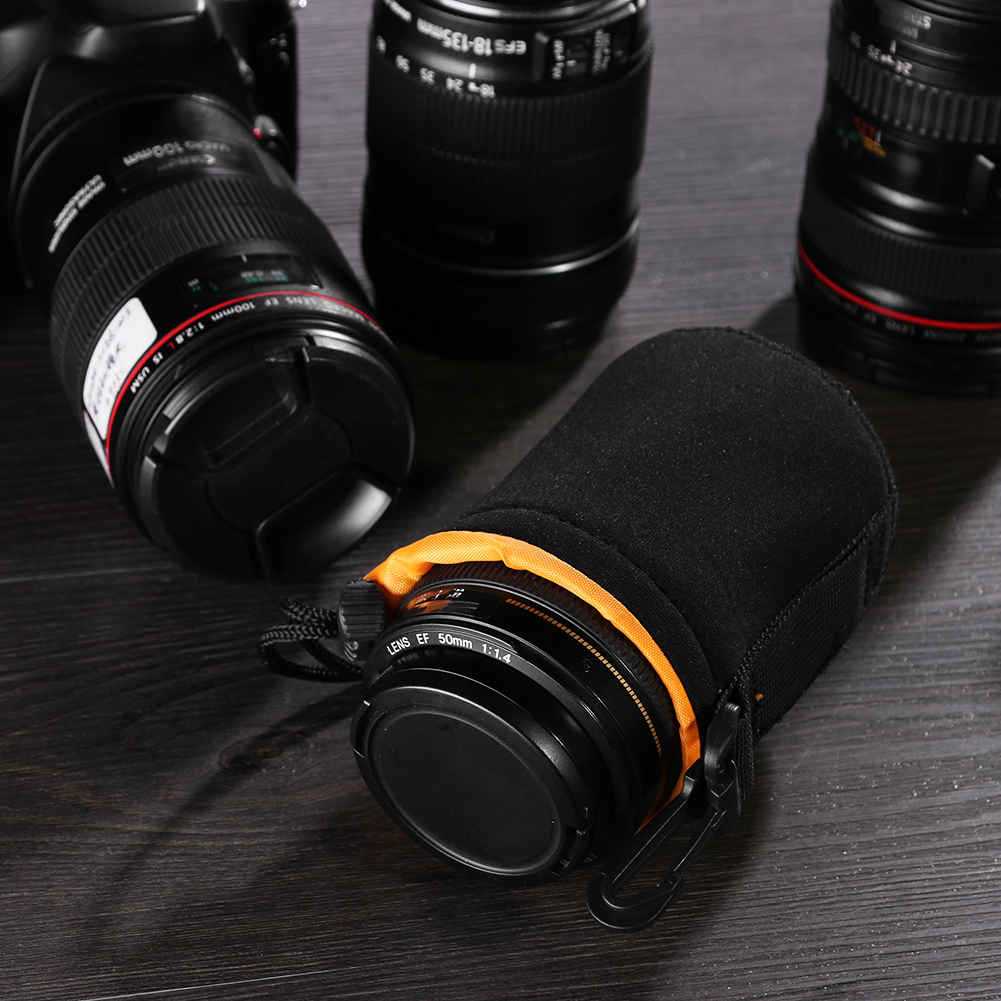 Su geçirmez Yumuşak Neopren Ka - Lens Case Pouch incelemesi ve fiyatı