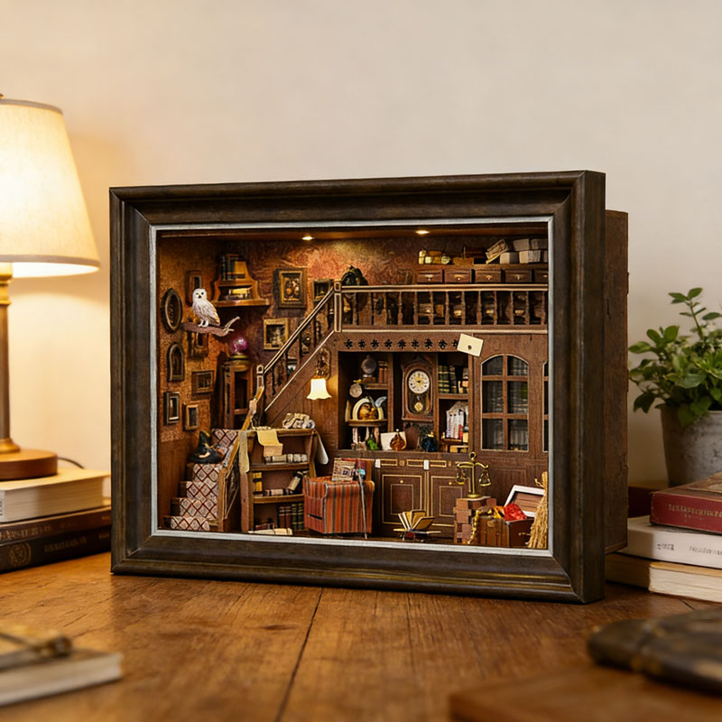 DIY 3D Ahşap Kitap Köşesi Kiti - Photography Hacks incelemesi ve fiyatı