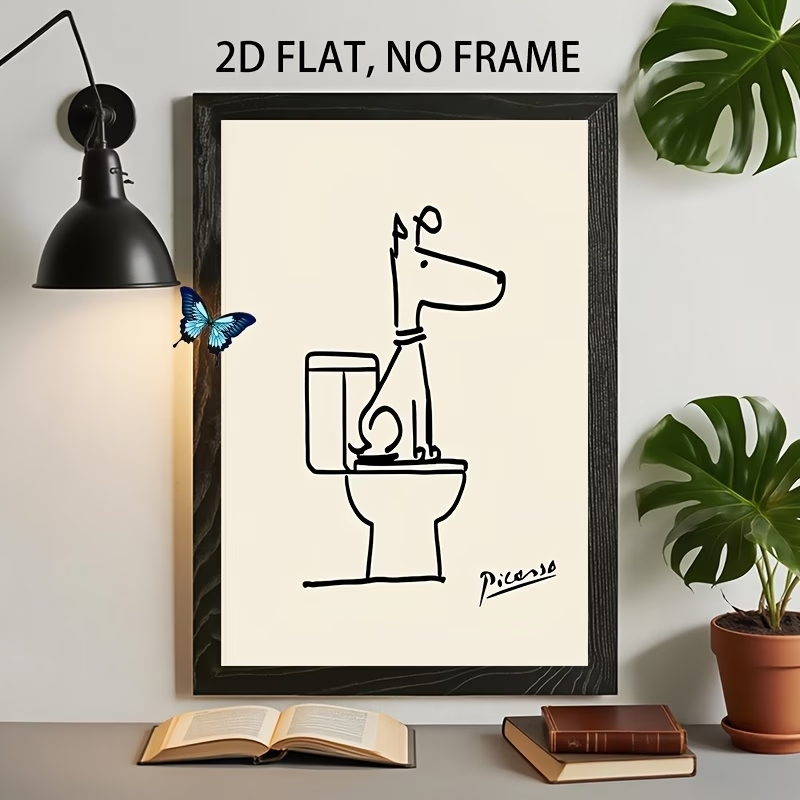 Modern, Retro Eğlenceli Köpek  - Photography Image incelemesi ve fiyatı