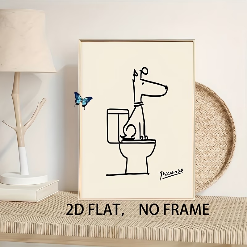 Modern, Retro Eğlenceli Köpek  - Photography Image incelemesi ve fiyatı