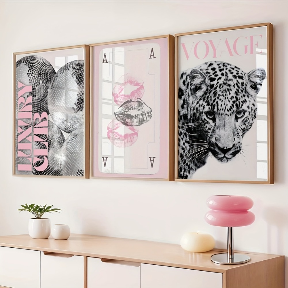 3 adet Çerçevesiz Leopar Baskı - Photography Trend incelemesi ve fiyatı