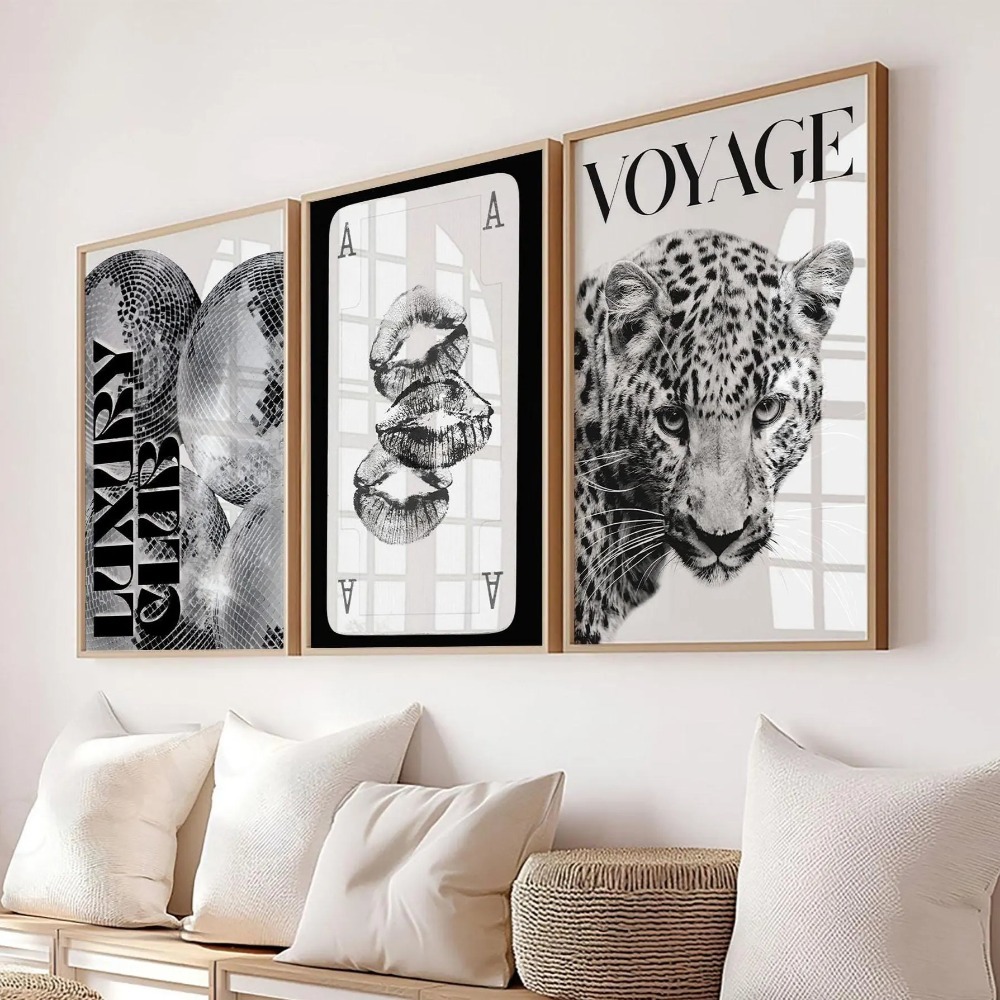3 adet Çerçevesiz Leopar Baskı - Photography Trend incelemesi ve fiyatı