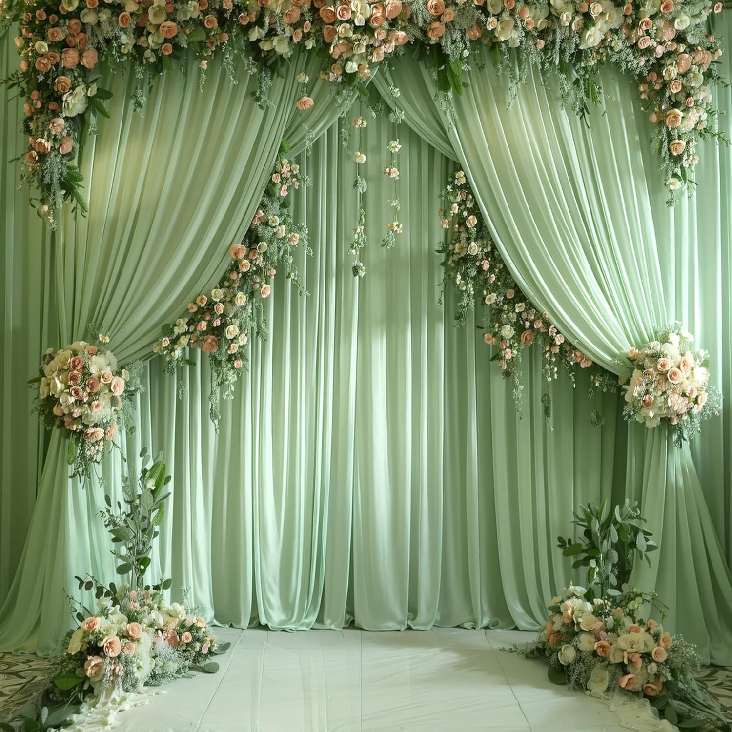Partiler için Beyaz Zemin Perd - Photography Wedding incelemesi ve fiyatı