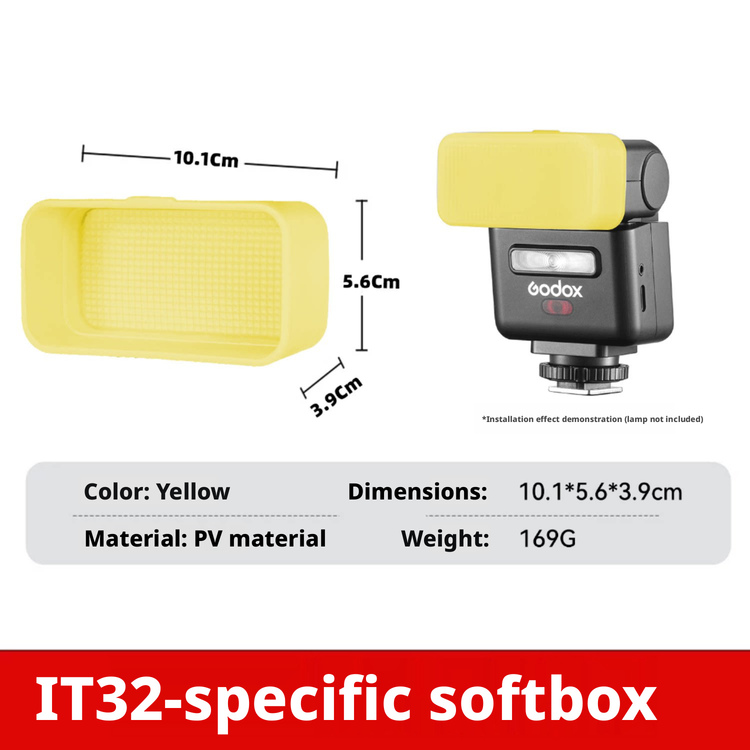 Godox iT32 Mini Flaş için difü - Photography Yellow Light incelemesi ve fiyatı