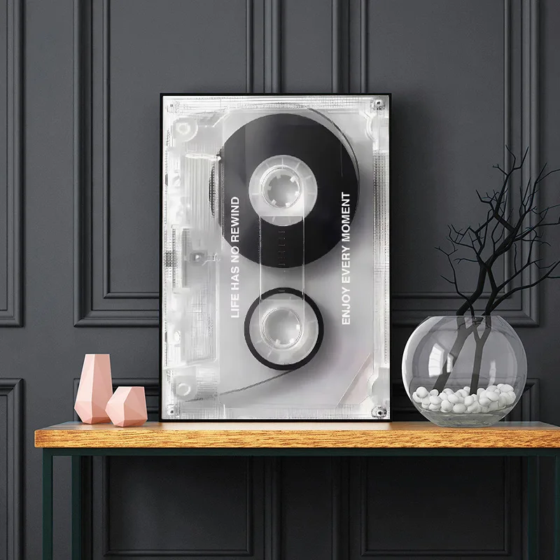 Kaset DJ pikap tuval posterler - Photography Trend incelemesi ve fiyatı