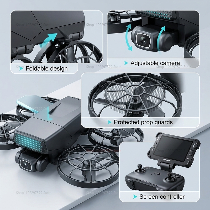 Yeni Drone'lar M8 GPS 8K Profe - Photography Pro incelemesi ve fiyatı